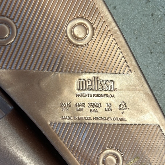 Women’s Melissa USA Size 10 Slide Sandal. - Picture 5 of 7